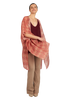 Kimono Jo fantasia arancio fucsia
