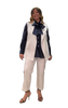 Look fiocco tailleur bianco