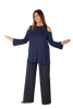 Ischia Long-Sleeved Top in Cinnamon Jersey