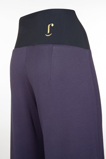 Panta Firenze maglina blu con baschina