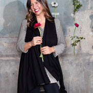 Frisco Gilet in Black