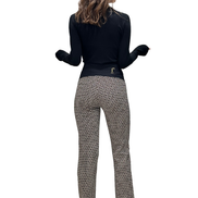 Panta Audrey jacquard lurex