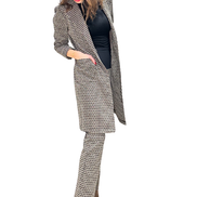 Panta Audrey jacquard lurex