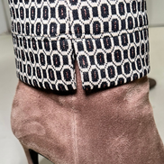 Panta Audrey jacquard lurex
