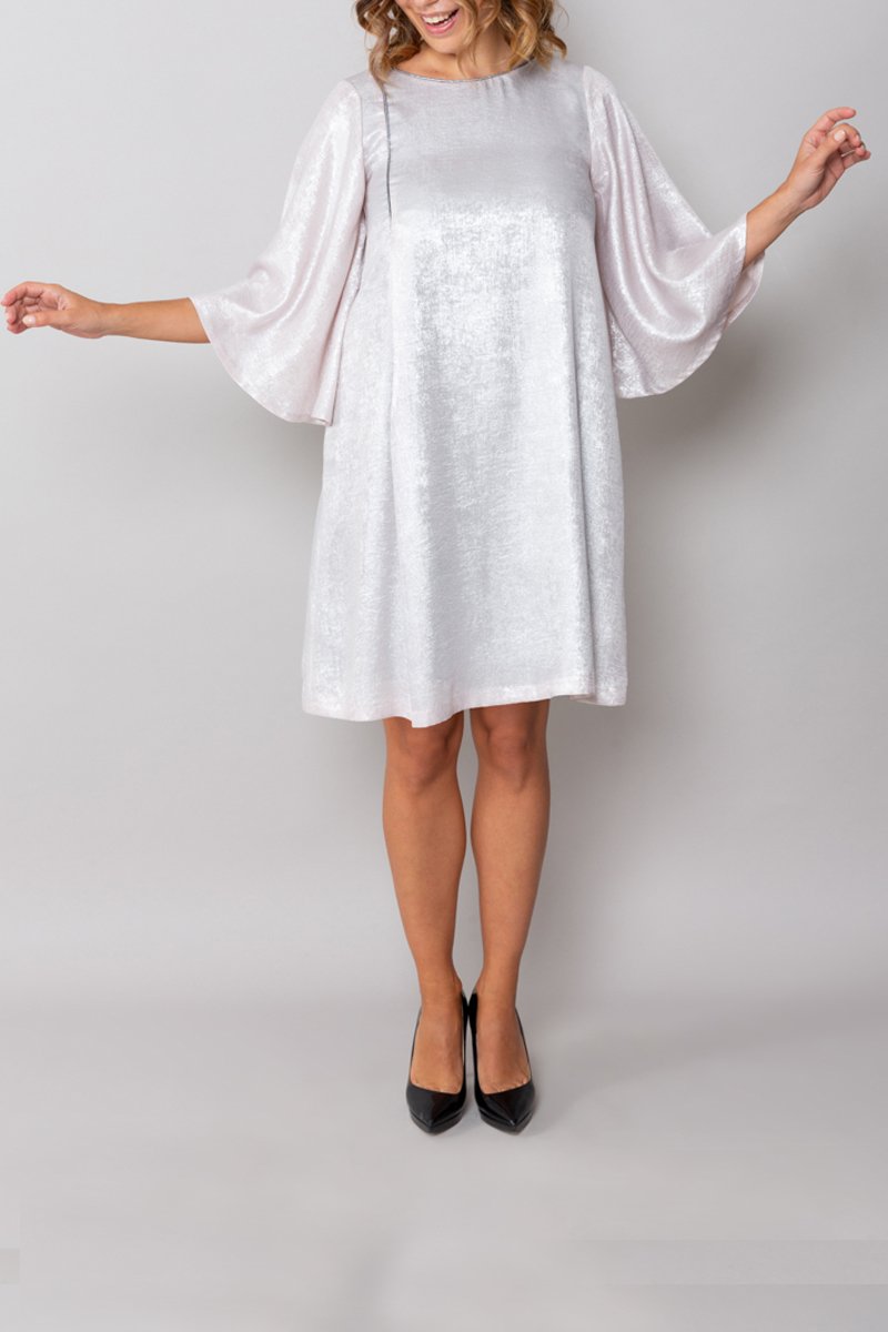 Abito Amsterdam Lurex Cipria