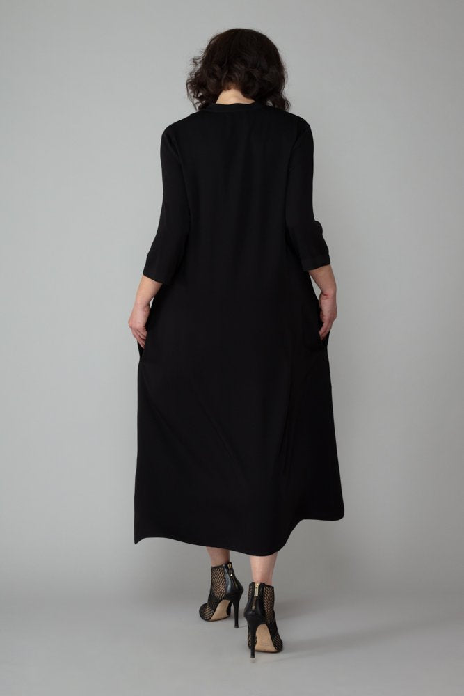 Ischia Dress in Black