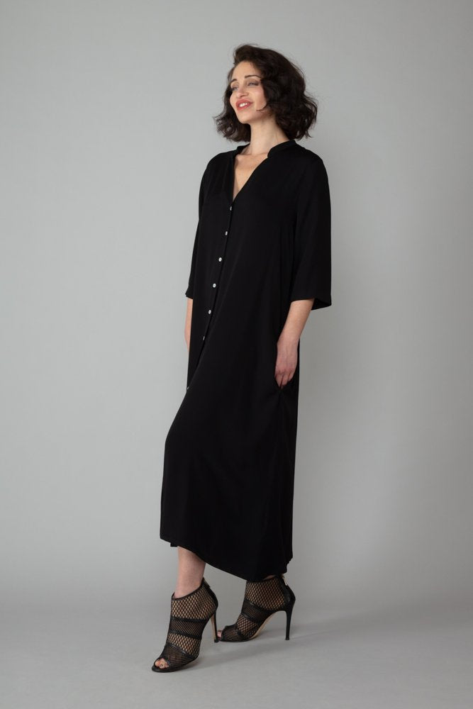 Ischia Dress in Black