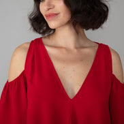 Abito Tulip Rosso