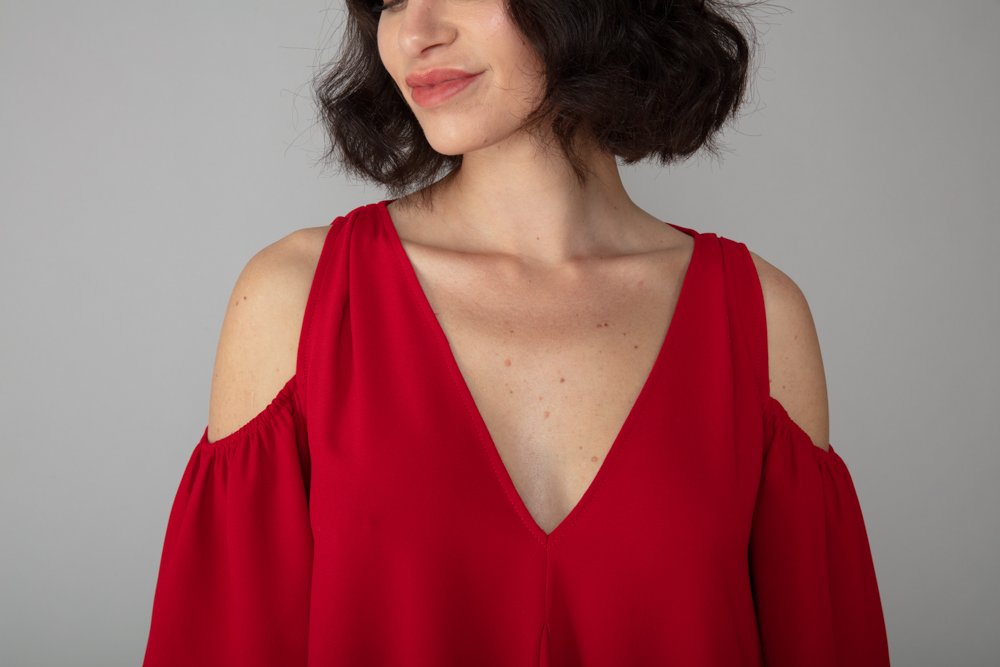 Abito Tulip Rosso