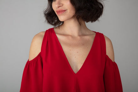 Abito Tulip Rosso