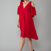 Abito Tulip Rosso