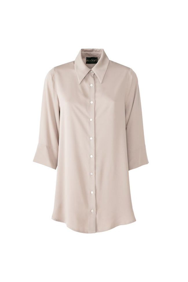 Camicia Milano over cipria