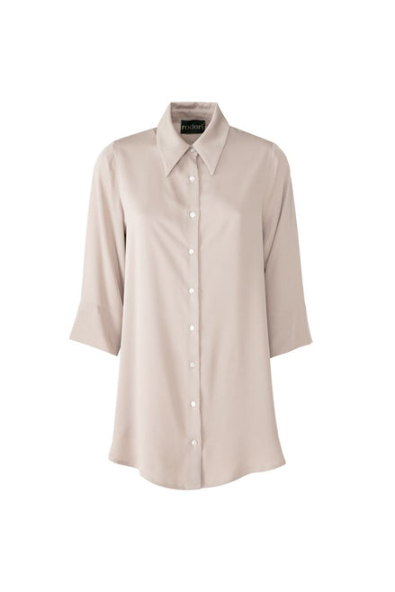 Camicia Milano over cipria