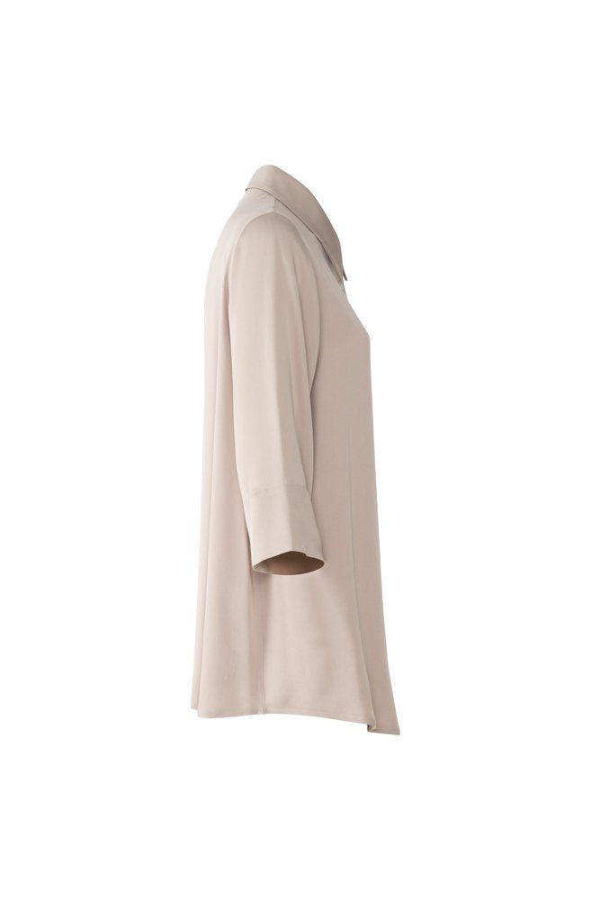 Camicia Milano over cipria