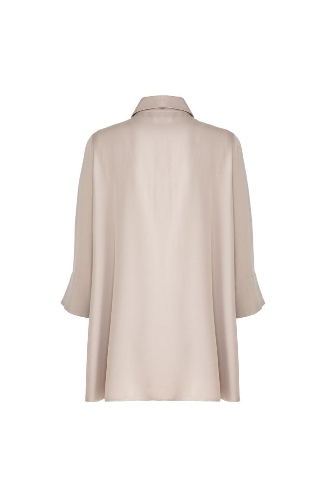Camicia Milano over cipria