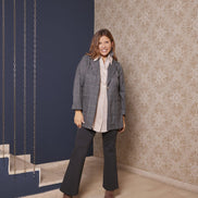 Panta Milano grigio con baschina