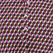 Panarea Dress in Pink Jacquard