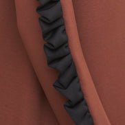 Seoul Top in Cocoa and Black