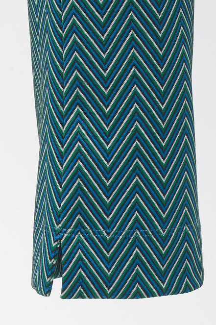 Panta Audrey spina verde con baschina