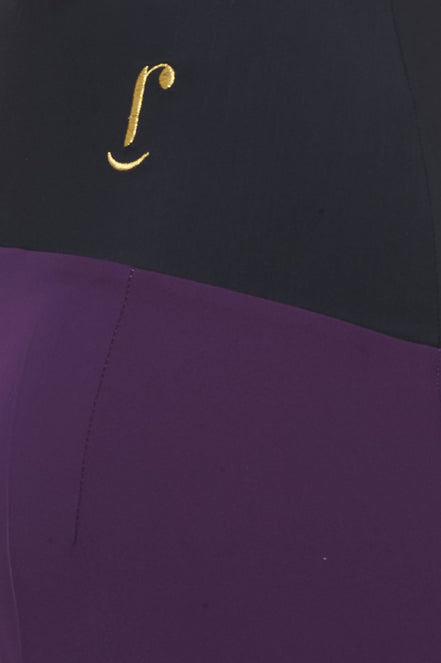 Panta Firenze cady viola con baschina