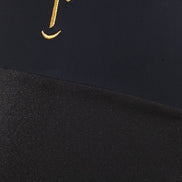 Panta Firenze lurex nero con baschina