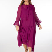 Abito Romantic Saint Tropez voile ciclamino