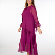 Abito Romantic Saint Tropez voile ciclamino