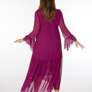 Abito Romantic Saint Tropez voile ciclamino