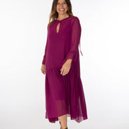 Abito Romantic Saint Tropez voile ciclamino