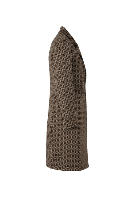 Giacca Procida Jacquard marrone
