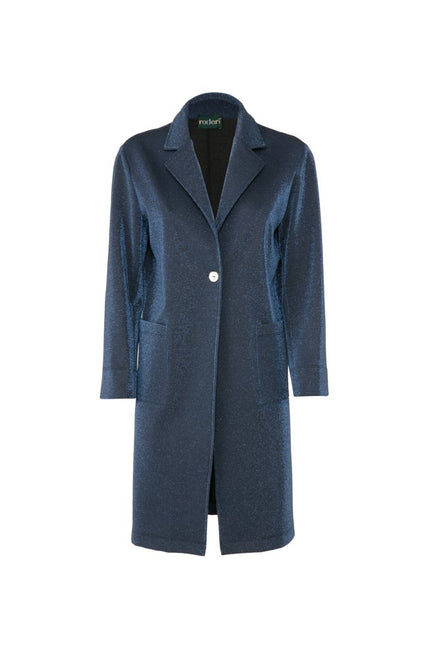 Giacca Procida lurex blu