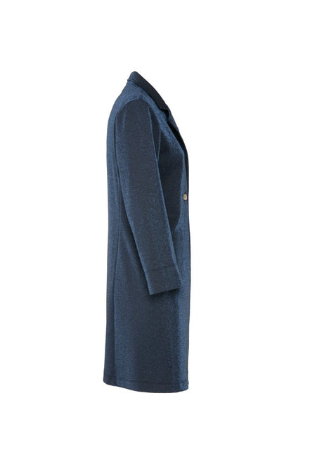 Giacca Procida lurex blu