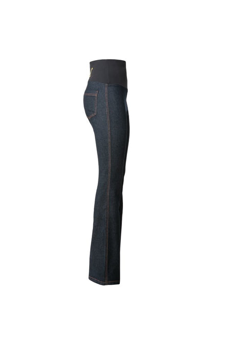 Jeans skinny lavati con baschina