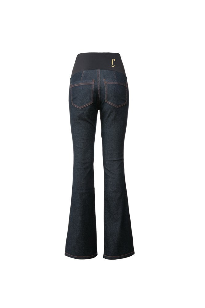 Jeans skinny lavati con baschina