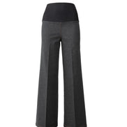 Jeans Wide Leg antracite con baschina