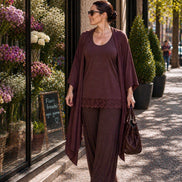 Look kimono cioccolato