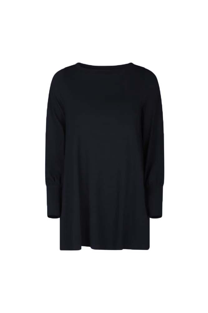 Maglia Greta in jersey nera
