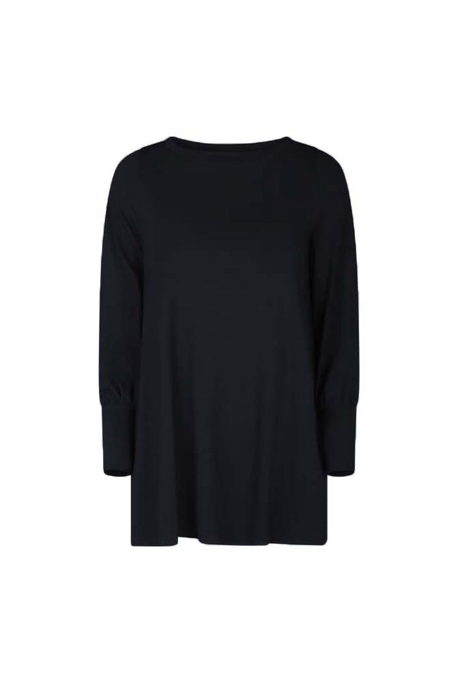 Maglia Greta in jersey nera
