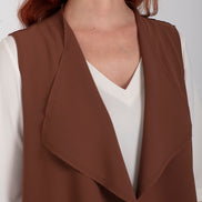 Gilet  Barcelona cady mocha