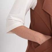 Gilet  Barcelona cady mocha