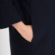 Cappottino donna Mio in lana cotta blu