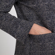 Giacca Procida tweed blu