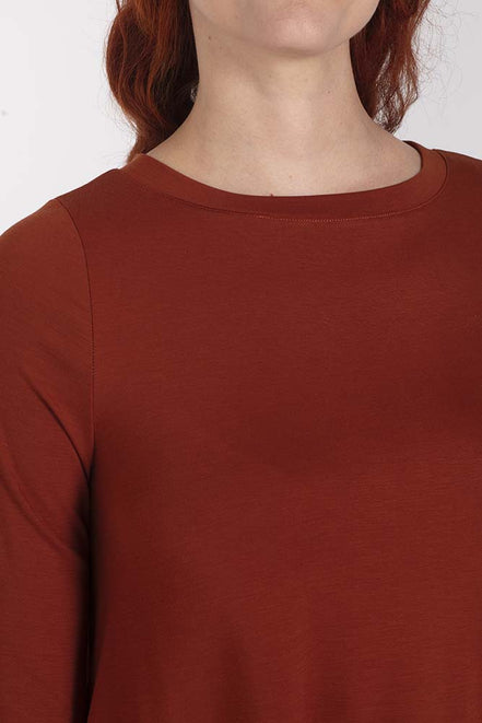 Maglia Greta jersey cannella