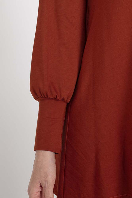 Maglia Greta jersey cannella