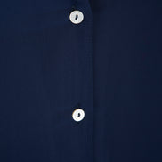 Camicia NY techno satin blu