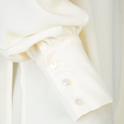 Camicia NY techno satin avorio