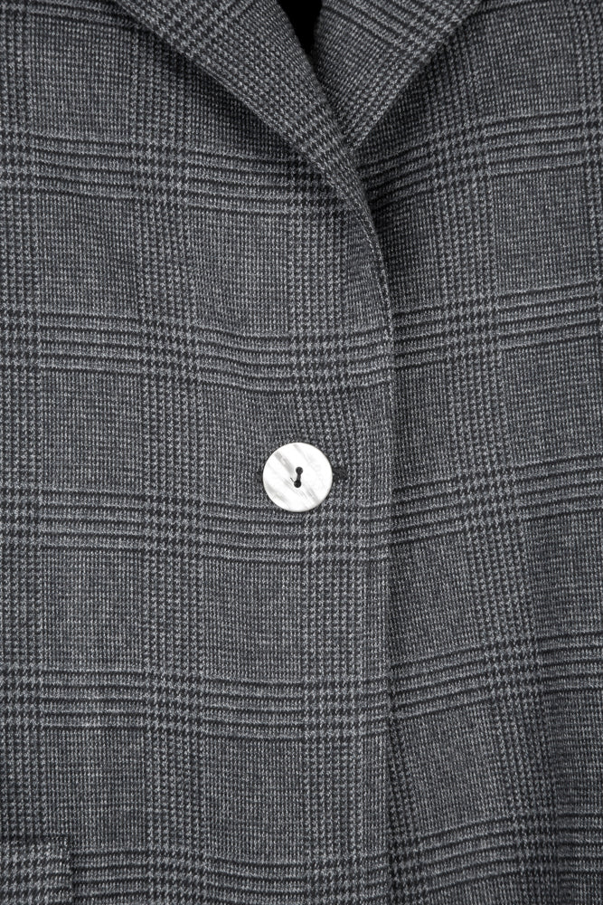 Berlin Jacket in Grey Prince of Wales Check