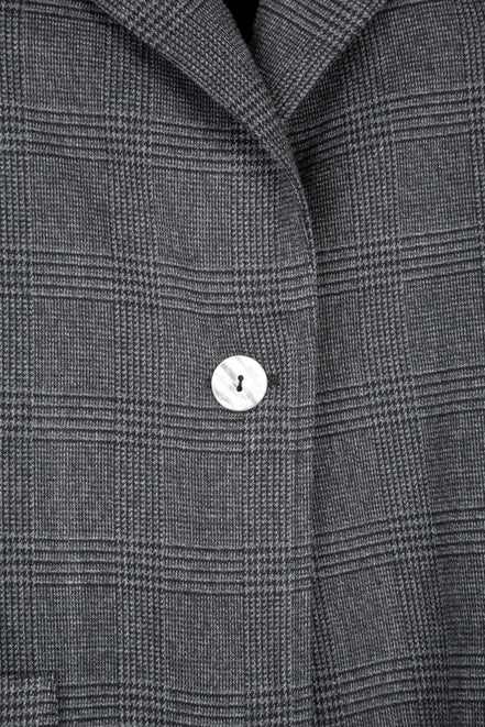 Berlin Jacket in Grey Prince of Wales Check