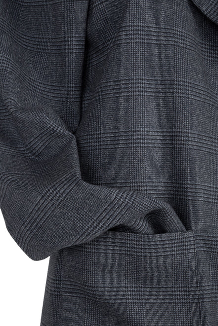 Berlin Jacket in Grey Prince of Wales Check