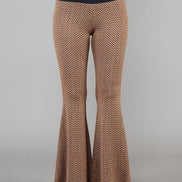 Panta London fantasia lurex con baschina